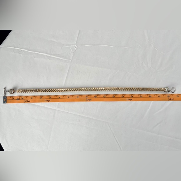 Banana Republic Gold Popcorn Chain Necklace - Picture 8 of 9